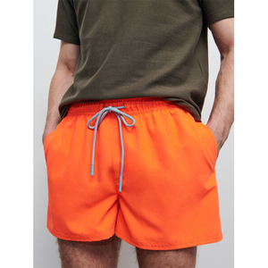 Pantalones cortos de diseño personalizado para hombre, ropa deportiva de poliéster, para playa, Verano - Product Image 1