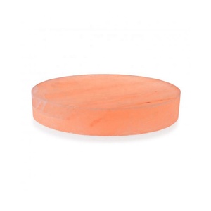 Dalles et blocs de sel de cuisine ronds rose clair de l'Himalaya Excellence culinaire par Sian Enterprises - Product Image 1