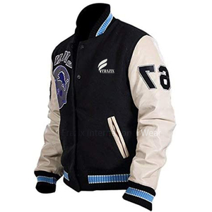 Vente en gros sur mesure vestes brodées en chenille letterman pour hommes 2024 - Product Image 3