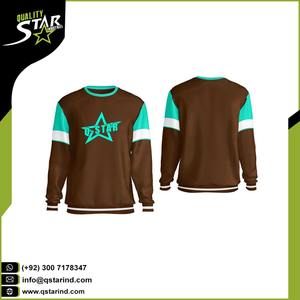 Sudadera personalizada de alta calidad para hombre, Jersey de entrenamiento de gimnasio, liso, de tela - Product Image 6