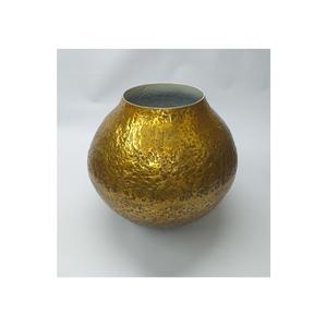 Florero de aluminio con acabado chapado en oro moderno, superventas para sala de estar, decoración del hogar, recipiente de Metal, jarrones de suelo estándar - Product Image 3