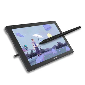 새로운 Huion KAMVAS 22 전화 pc 지원 휴대용 22 인치 패션 디자인 lcd 모니터 드로잉 그래픽 태블릿 스타일러스