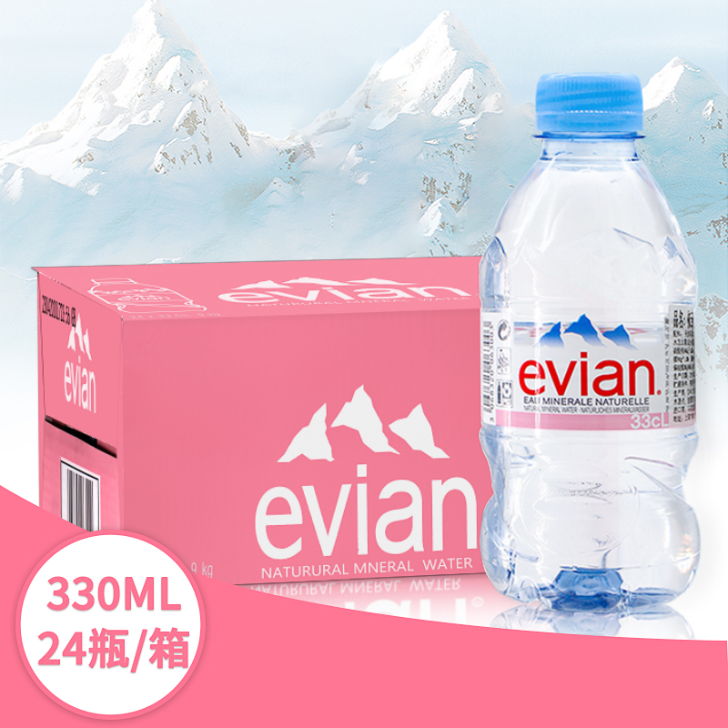 Известные бренды чистой питьевой воды во французском/итальянском стиле