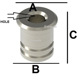 Guide de tube interne pour haut des dents, instruments dentaires - Product Image 2