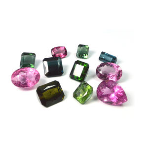 
 
 
 Turmalinas Naturales Multicolores con Corte Ovalado Facetado, Gemas Sueltas para Joyería, Diseño Personalizado al por Mayor - Product Image 5