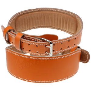 เข็มขัดหนังยกน้ำหนักสำหรับฝึกออกกำลังกายออกกำลังกายออกกำลังกายยกน้ำหนักปรับแต่งโลโก้ได้ตามต้องการ - Product Image 2