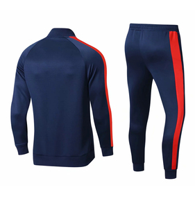 2021 calidad superior bajo MOQ nuevo estilo chaqueta de fútbol con pantalones chándal de fútbol uniforme de diseño personalizado - Product Image 4