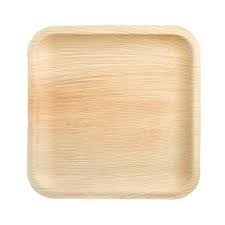 Platos y platos de hoja de palma Areca ecológicos de alta calidad, cuencos blancos, platos, patrón de planta, producto ecológico de alta calidad - Product Image 4