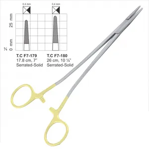 Penjualan Harga Murah pegangan jarum Sarot Forceps penjualan terbaik pegangan jarum Forceps/ Mayo Hager lubang jarum