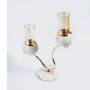 Portavelas de latón y Metal de diseño moderno, farolillos, tarros creativos para el hogar, Hotel, restaurante, jardín de Navidad, luz de Vela decorativa - Product Image 4