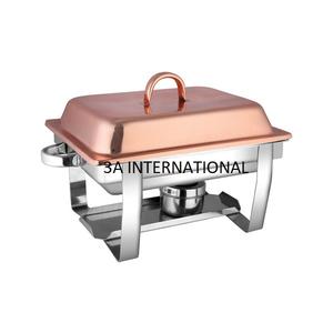 Équipement Réchaud en métal pour serveur de restauration d'hôtel Réchauffeur d'aliments Plat de service d'aliments Forme personnalisée Service de cuisine - Product Image 3