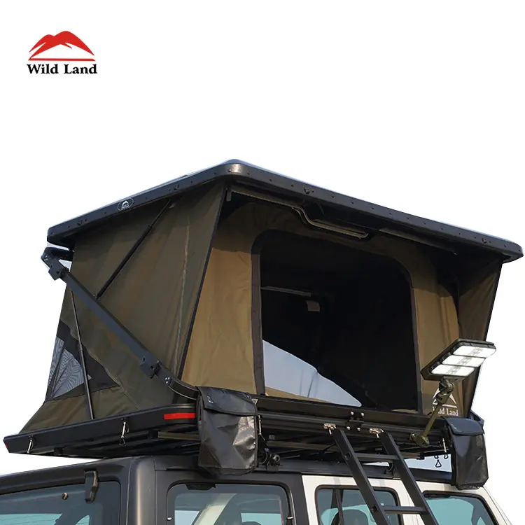 Wild Land Adventure Cruiser 4WD, para exteriores, carcasa dura, todoterreno, Camping, coche, tienda de techo