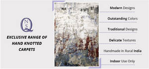 Tapis en laine noué à la main de conception tibétaine de luxe toutes saisons Style moderne du fournisseur répertorié supérieur - Product Image 2