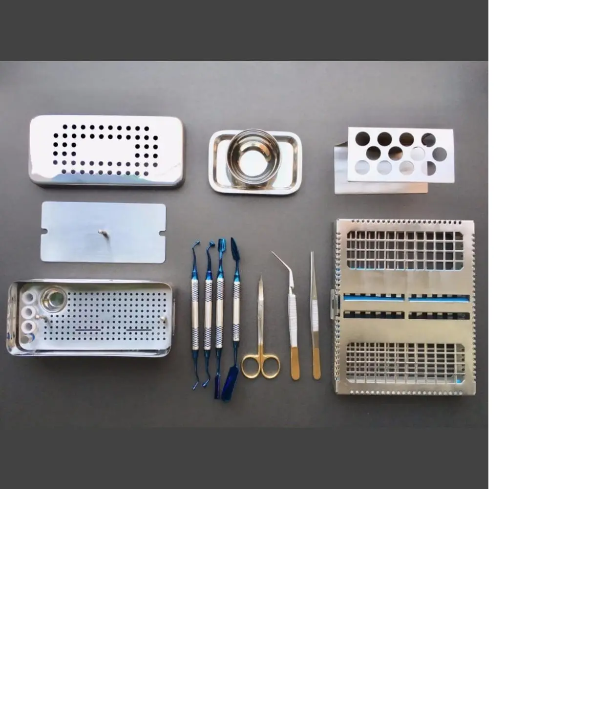 PRF BOX GRFTING PACKER Dental Implantat Instruments Set Chirurgische Werkzeuge Kit