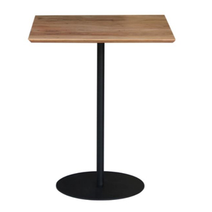 Mesas de <span class=keywords><strong>Bar</strong></span> artesanales de madera maciza y metal de forma cuadrada con taburete de <span class=keywords><strong>bar</strong></span>, muebles elegantes para sala de estar para hoteles y bares - Product Image 2