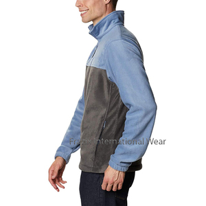 Vente en gros Logo personnalisé Veste polaire d'hiver réversible pour hommes Design double face - Product Image 6
