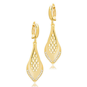 Boucles d'oreilles pendantes en forme de perle naturelle, bijoux turcs faits à la main, en argent Sterling 925, nouvelle collection - Product Image 3