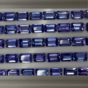 ธรรมชาติที่มีคุณภาพดีสอบเทียบรูปแปดเหลี่ยมตัด6/4มิลลิเมตรแทนซาไนต์หลวมพลอยจำนวนมากโดย Sadiya นานาชาติ - Product Image 3