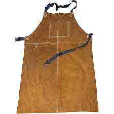 High Quality Heat-Resistant Split <b>Leather</b> <b>Aprons</b> Premium Garments for Usage - Product Image 5
