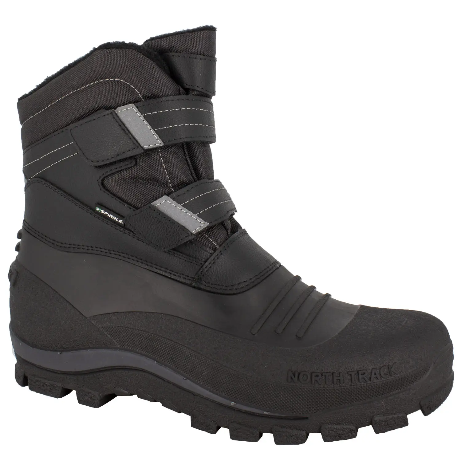 Spirale Tove Anthracite Midi Boot Warm Outdoor Shoe Waterproof Rubber Snow Boot For Men