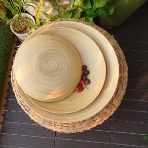 Bol de mélange pour salade de fruits, pièces, ensemble de Table, bols de service en mélamine avec couvercle imprimé espace de noël - Product Image 5