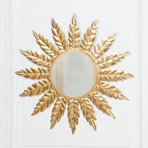 Cheap Handcrafted Wall <b>Mirror</b> Good Selling New Design Top Finishing Handmade New Design Fancy Wall Luxury Metal <b>Framed</b> <b>Mirror</b> - Product Image 1