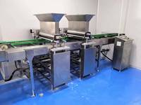 Sanhe – Machine commerciale de haute capacité pour fabriquer des gâteaux et des beignets, Mini appareil automatique pour fabriquer des éponges et des gâteaux, avec dépôt