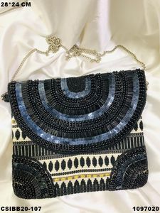 กระเป๋าลูกปัด Banjara Boho สุดพิเศษ | กระเป๋าคาดลูกปัดแฮนด์เมดสำหรับผู้หญิง - Product Image 3