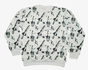 Sweat-shirt en molleton sublimé/imprimé avec poche, respirant, décontracté, unisexe, pour l'hiver - Product Image 3