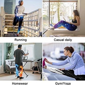 Pantalon de jogging cargo pour homme en polyester/polaire, écologique, respirant, imperméable, léger, décontracté - Product Image 6