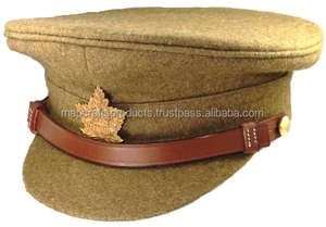 OEM New Factory Manufacture Custom Requirement 100% Wool Fabric Men's WW2 British Style Hats & Caps - Product Image 5
