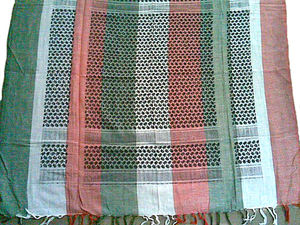 Bufanda de algodón étnica de verano de varios estilos Lona inspirada en la moda árabe para chales y bufandas - Product Image 6