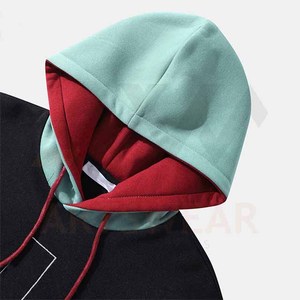 เสื้อฮู้ดดี้ผู้ชายคุณภาพสูง ดีไซน์เนอร์ 80% ผ้าฝ้าย 20% ผ้าฟลีซ แบบสวมหัว ปักโลโก้ตามสั่ง กันน้ำ เป็นมิตรกับสิ่งแวดล้อม ขายดีที่สุด - Product Image 5