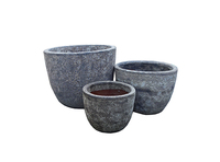 Pot Bunga/Planter Keramik Vintage Mini Hijau Muda, Ramah Lingkungan, Tahan Lama, Ringan, Dapat Disesuaikan, Dilengkapi Lubang Drainase untuk Rumah