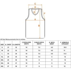 Ensembles de maillots de basket-ball réversibles bleus personnalisés respirants de grande taille anti-UV à séchage rapide sans manches conception uniforme unisexe - Product Image 2