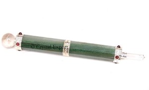 Baguettes de guérison d'avion Aventurine verte, pièces, vente de grossiste - Product Image 2