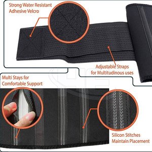 Cinturón de entrenamiento de inmersión para levantamiento de pesas, de alta calidad, con cadena de neopreno para gimnasio y Fitness - Product Image 3