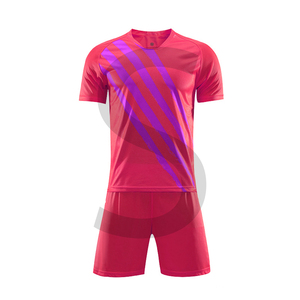 Unisex High Quality Jersey Set New Breathable Football Top and Shorts Custom Vintage Training Uniform Soccer Football Jersey - Product Image 4