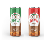 Café froid Nawon 8,45 FL OZ saveur pomme verte et mangue, boisson caféinée