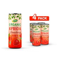Meilleure vente 320ml OEM/boisson au thé Kombucha saveur lime santé purée marque privée thé en conserve