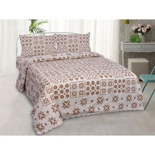 Set di biancheria da letto biancheria da letto all'ingrosso indiana lenzuola da letto in cotone Jaipuri con stampa a mano