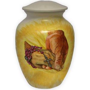 Sea Breeze Urne funéraire adulte en métal peinte à la main Style américain/européen pour le stockage - Product Image 4