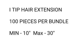 Extensions de cheveux indiens Remy Itip Luxury 100% vierges naturels raides et bouclés de 30 pouces, double trame, style Loose Deep Wave - Product Image 5