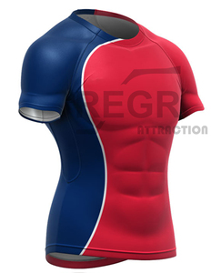 Custom Sublimated Compression Gym Shirts Long Sleeve BJJ Rashguard MMA <b>Mens</b> Rash Guard - Product Image 6