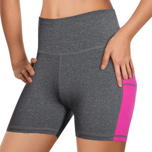 Service OEM Short de yoga pour femmes Leggings de fitness à compression personnalisés Caractéristique respirante Poches de décoration florale sexy Formelle - Product Image 2