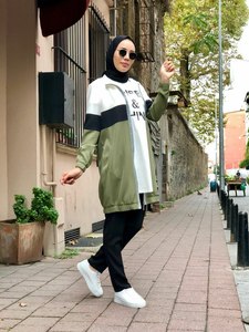 Nouvelle saison femmes 3 pièces ensemble vêtements islamiques Abaya caftan dubaï arabe musulman islamique mode turc qualité - Product Image 5