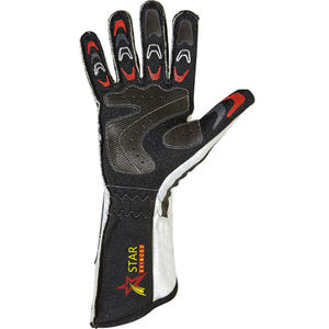Guantes de Karting Transpirables Unisex de Proveedor Pakistaní, Guantes Deportivos Personalizables de Poliéster y Algodón de Alta Calidad - Product Image 4