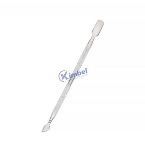 Outil de manucure d'ongles en acier inoxydable, finition argent et or, 50 pièces, mesure en vrac avec étiquette personnalisée - Product Image 4