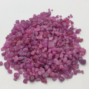 ขายส่งคุณภาพดีขายส่งคุณภาพดีสีชมพูทับทิมธรรมชาติหลวมพลอยหยาบธรรมชาติหลวมพลอยหยาบ - Product Image 3