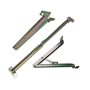 Taiwan Manufacturer 6 Position Lift up Industrial Furniture Adjustable Angle Door Desk Table Bed Sofa Metal Telescopic Hinge